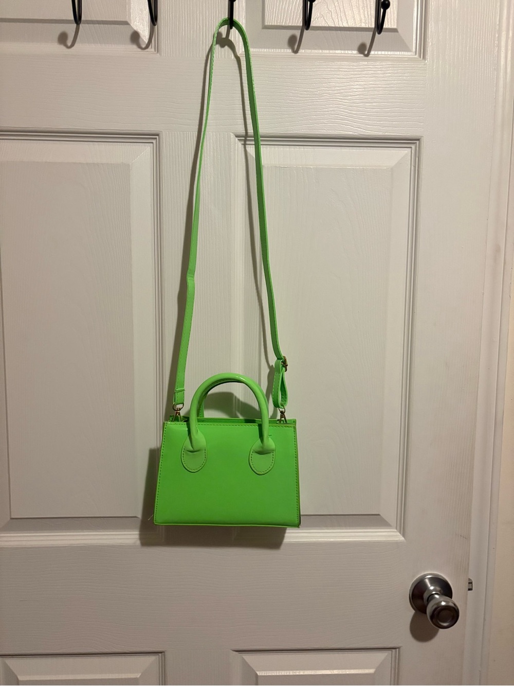 Neon Green Mini Crossbody Bag